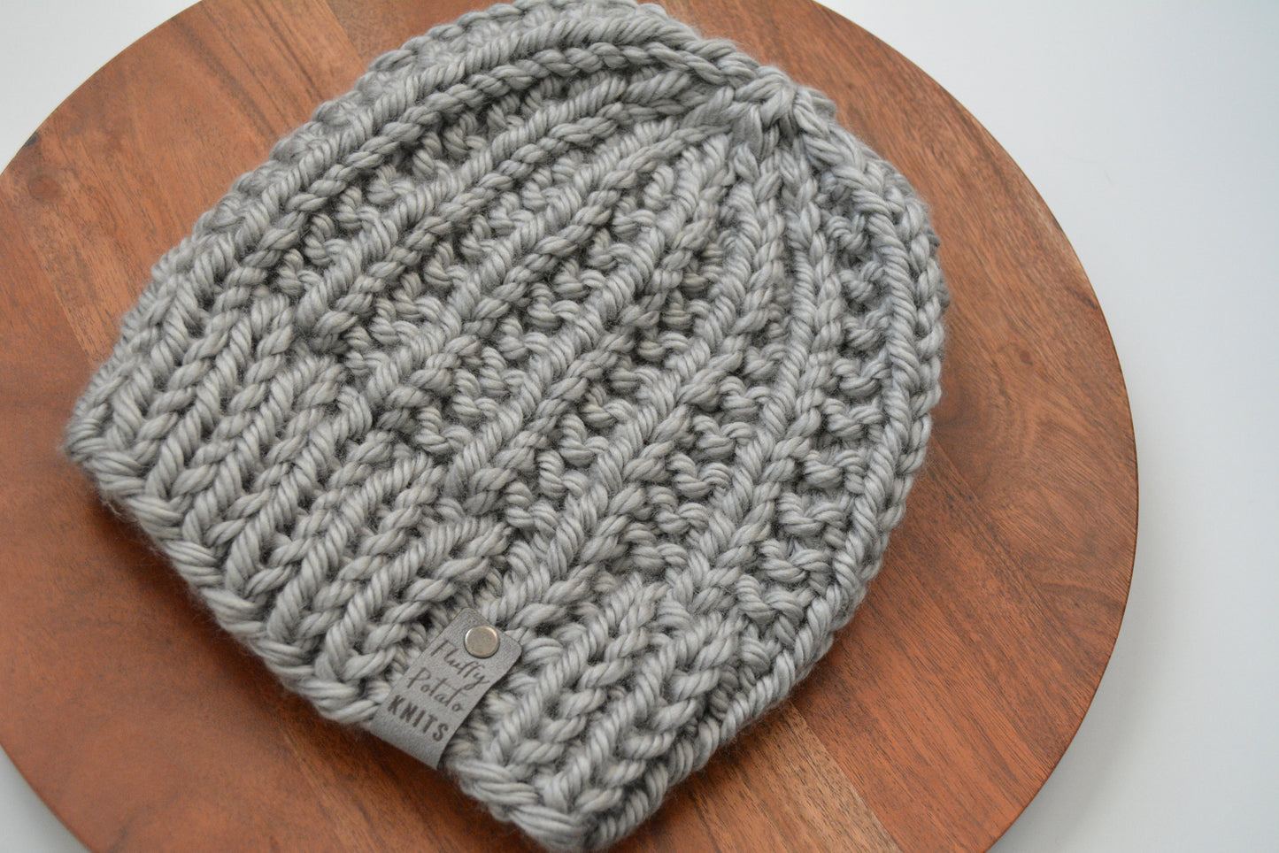 Adult Pebble Ridge Beanie - Gray