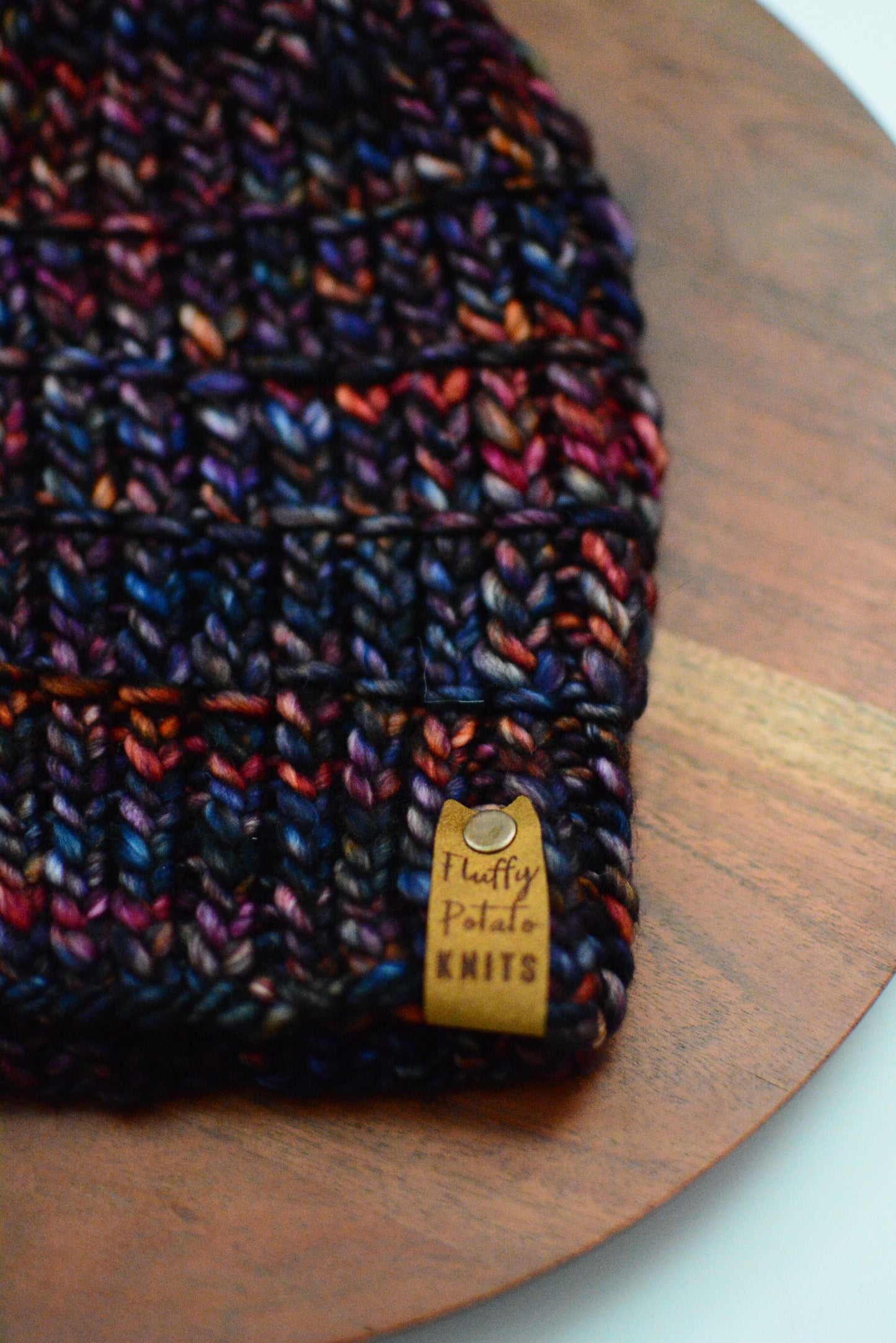Adult Pillar and Post Beanie - Dark Multicolor