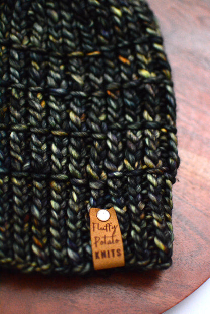 Adult Pillar and Post Beanie - Olive