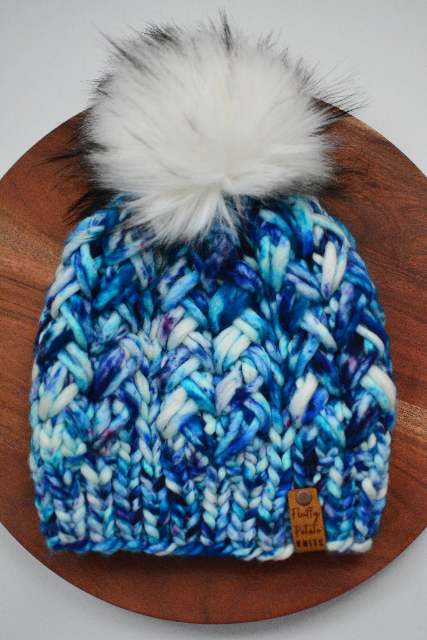 Adult Suspire Beanie - Blue Tie-Dye