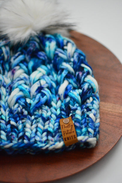Adult Suspire Beanie - Blue Tie-Dye