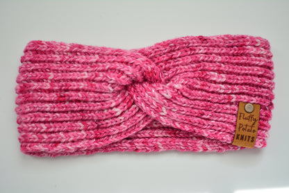 English Rib Headband with a Twist